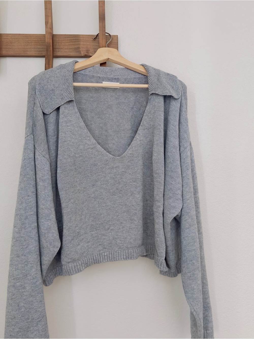 James Street Co cotton alpaca sweater